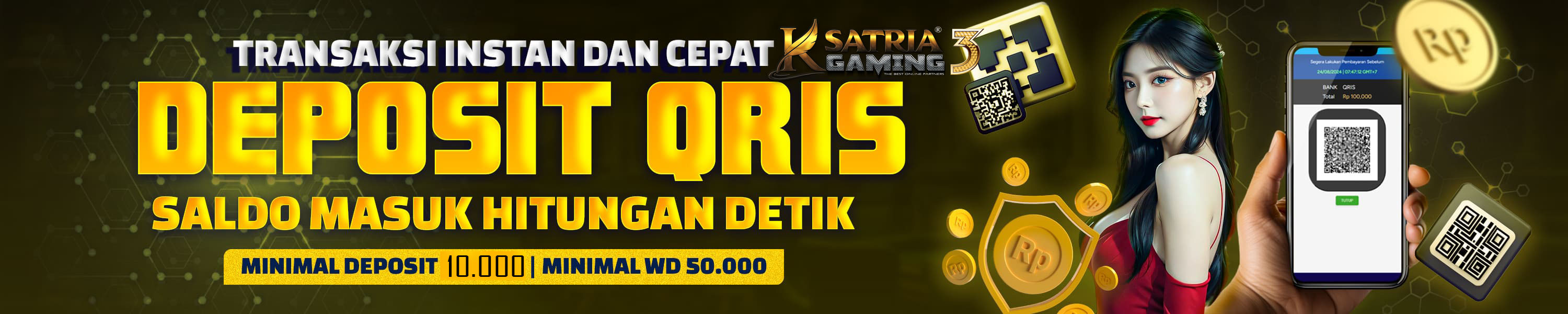 DEPOSIT QRIS KSATRIAGAMING3